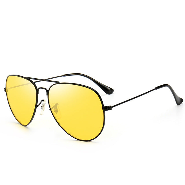 Night Vision Glasses Driver Goggles Unisex Vision Sunglasses Car Driving Glasses Polarized Sunglasses Anti-Glare Glasses UV400