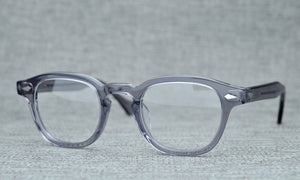 Round Handmade Acetate Frame Women Johnny Depp Glasses Men Brand Designer Computer Goggles Optical Spectacle frame Demi Myopia
