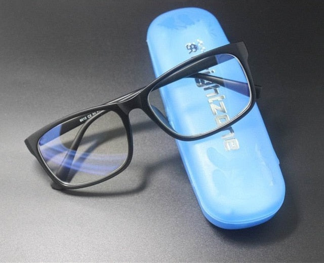 Brightzone Anti-Blue Rays Anti-Eyestrain Clear Digital Performance Eyewear Gaming Glasses Work Faster See Sharper Live Better