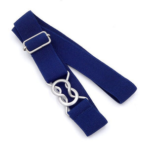 Belt For Jeans Candy Color Stripe 1 Inch Wide Kids Children Elastic Waist Belt For Boys Girls Free Shipping