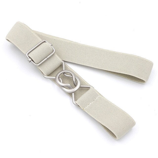 Belt For Jeans Candy Color Stripe 1 Inch Wide Kids Children Elastic Waist Belt For Boys Girls Free Shipping