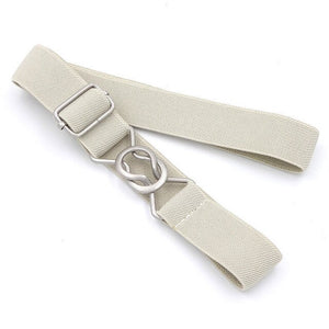 Belt For Jeans Candy Color Stripe 1 Inch Wide Kids Children Elastic Waist Belt For Boys Girls Free Shipping