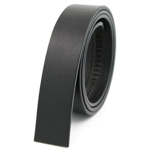 LannyQveen Brand Belt 100% Pure Cowhide Belt Strap No Buckle Genuine Leather Belts Automatic Buckle Belt For Men High Quality